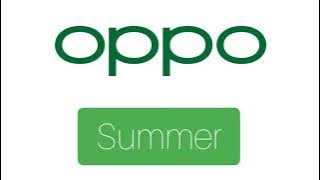Oppo Ringtone Summer