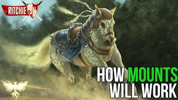 Ashes of Creation MMORPG – MOUNT DETAILS // Flying, Land, and Animal Husbandry Mounts!