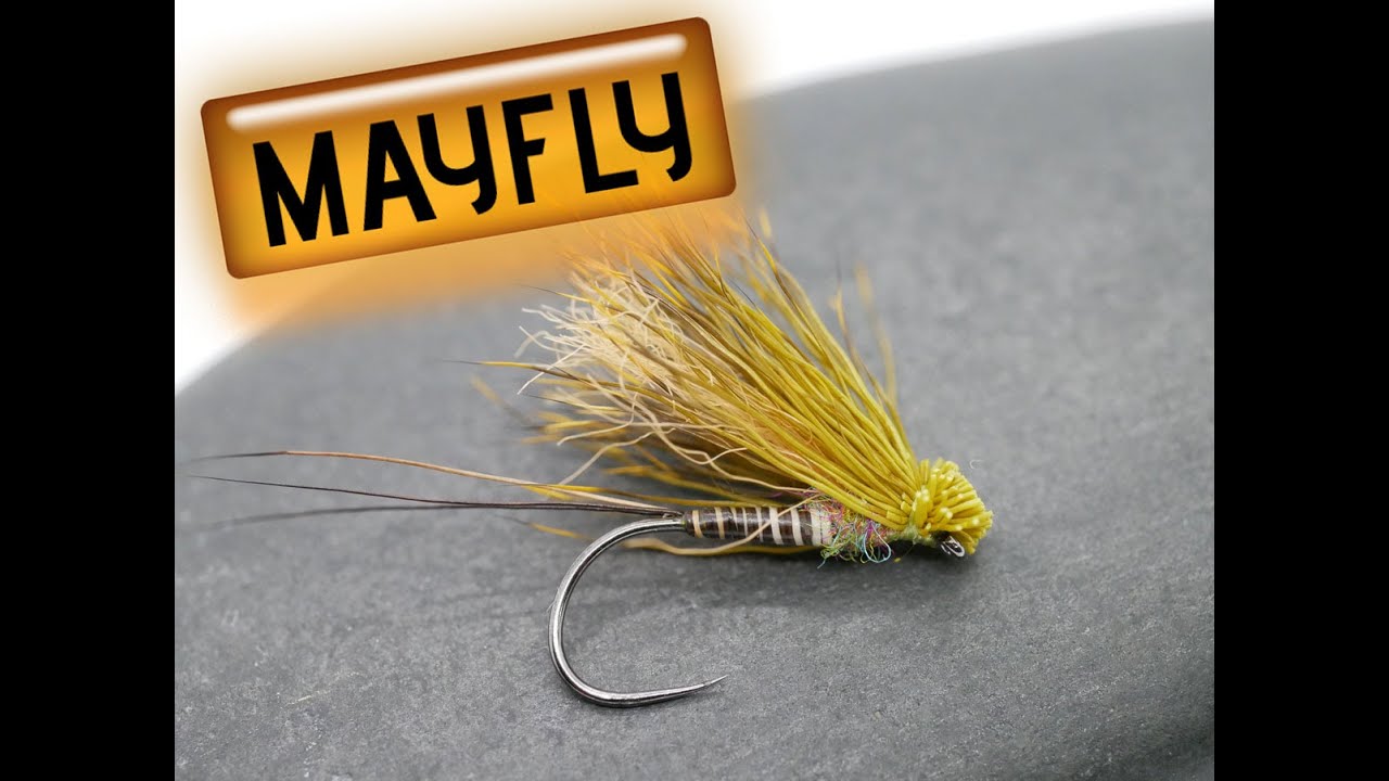 Fly Tying How to tie the Mayfly Dun - YouTube