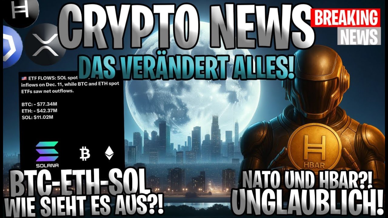 Crypto News – HBAR & NATO?! 😳 Jackpot für XRP? 🤫 XLM, LINK & RWA ändern alles! 🔥