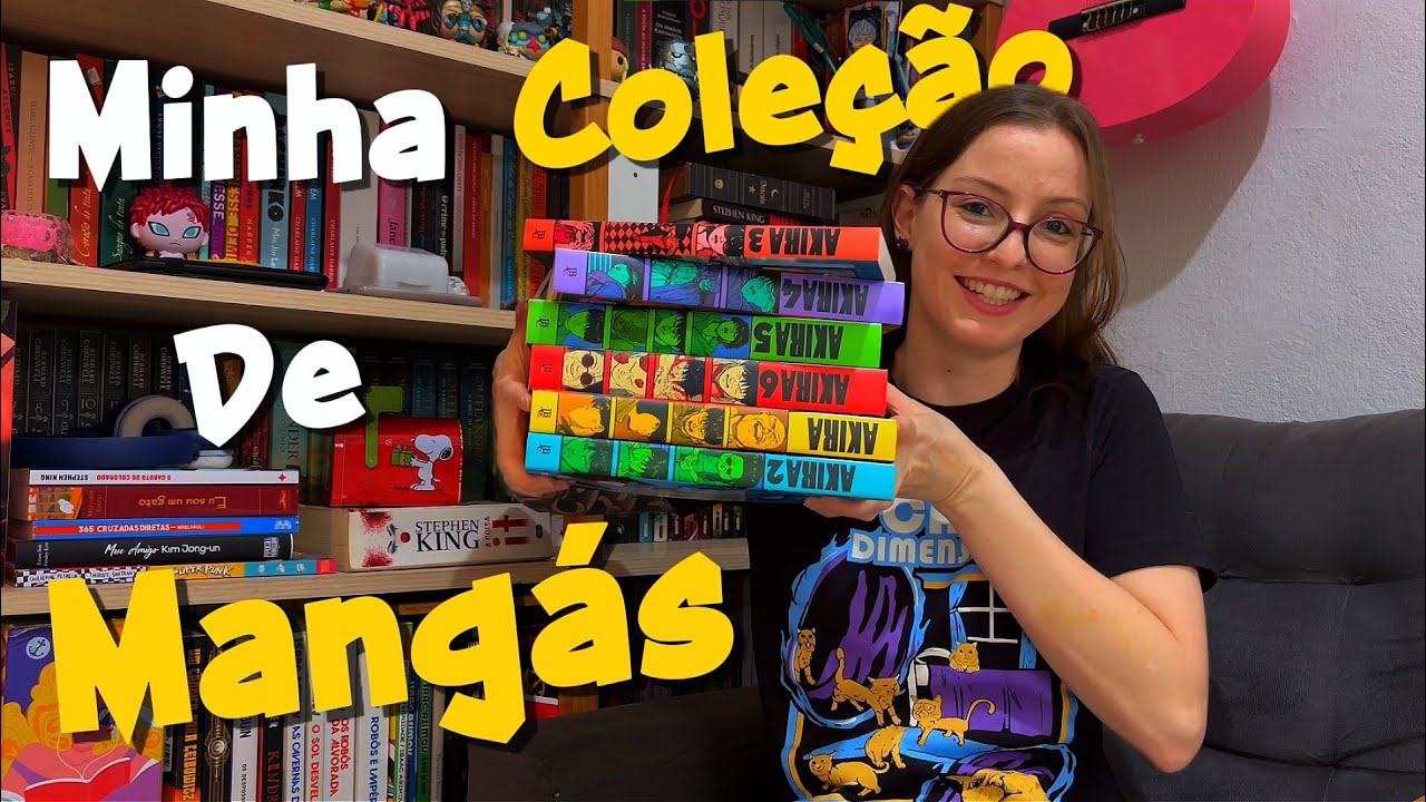 Minha coleção de Mangás 