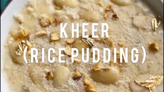 Rtf - Kheer Rice Pudding Recipe