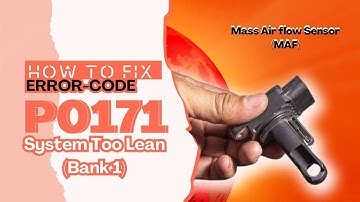 Engine Code P0171 | How to Fix P0171 Engine Code in 2 Minutes | mass air flow sensor (MAF)