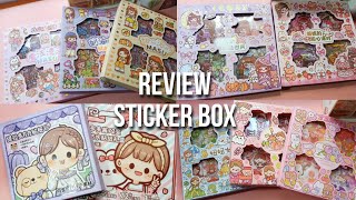 💗 Review Semua Sticker Box 🌷 [ASMR] 😋💅🏻
