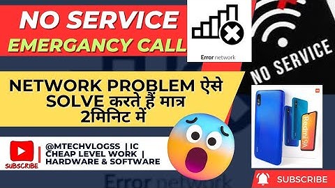 Redmi 9A network solution | 💯 working #mobilereparing #networkproblem #network #redminote8