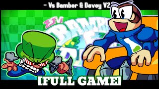 Friday Night Funkin  Vs Bamber  Davey V2  Game vs Dave And Bambi Fangame