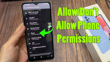 Samsung Galaxy A13: How to Allow/Don