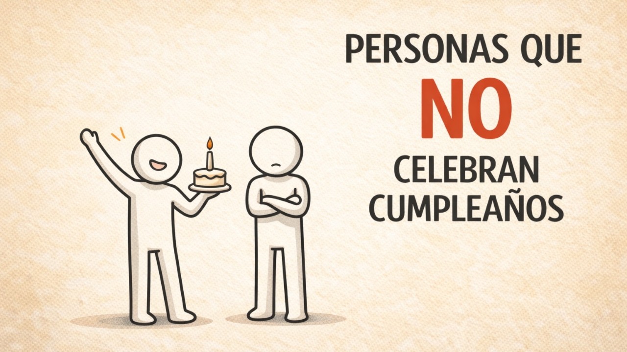 Quienes tratan su cumpleaños como día normal tienen esta mentalidad