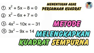 COMPLETING A PERFECT SQUARE | DISCUSSION OF MATHEMATICS SMA-SMK QUESTIONS DETERMINING THE ROOT OF...