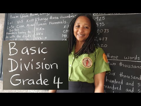 PEP Maths Division: How to Divide: Grade 4 Mathematics. Primary Exit Profile