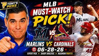 Miami Marlins vs St Louis Cardinals Pick 6/28/26 MLB Pick Prediction