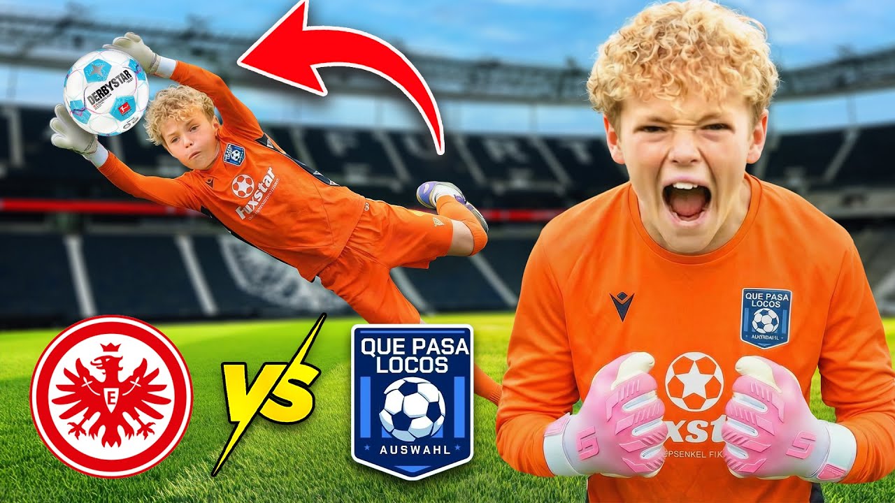 Ich SPIELE vs EINTRACHT FRANKFURT… 😳❤️ habe ich eine Chance?! 😱😍