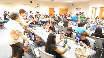 Mission, TX-Speer Memorial Library-Summer Reading Program Crafts