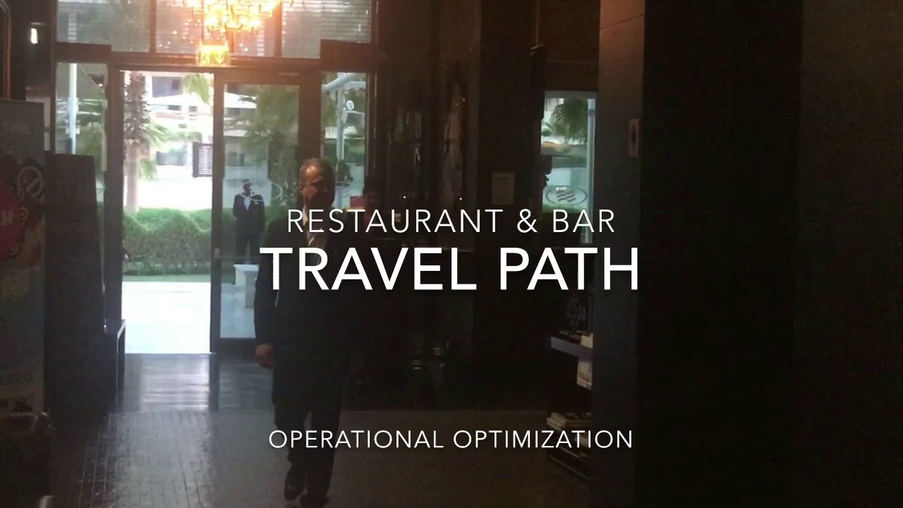 travel path in restaurant