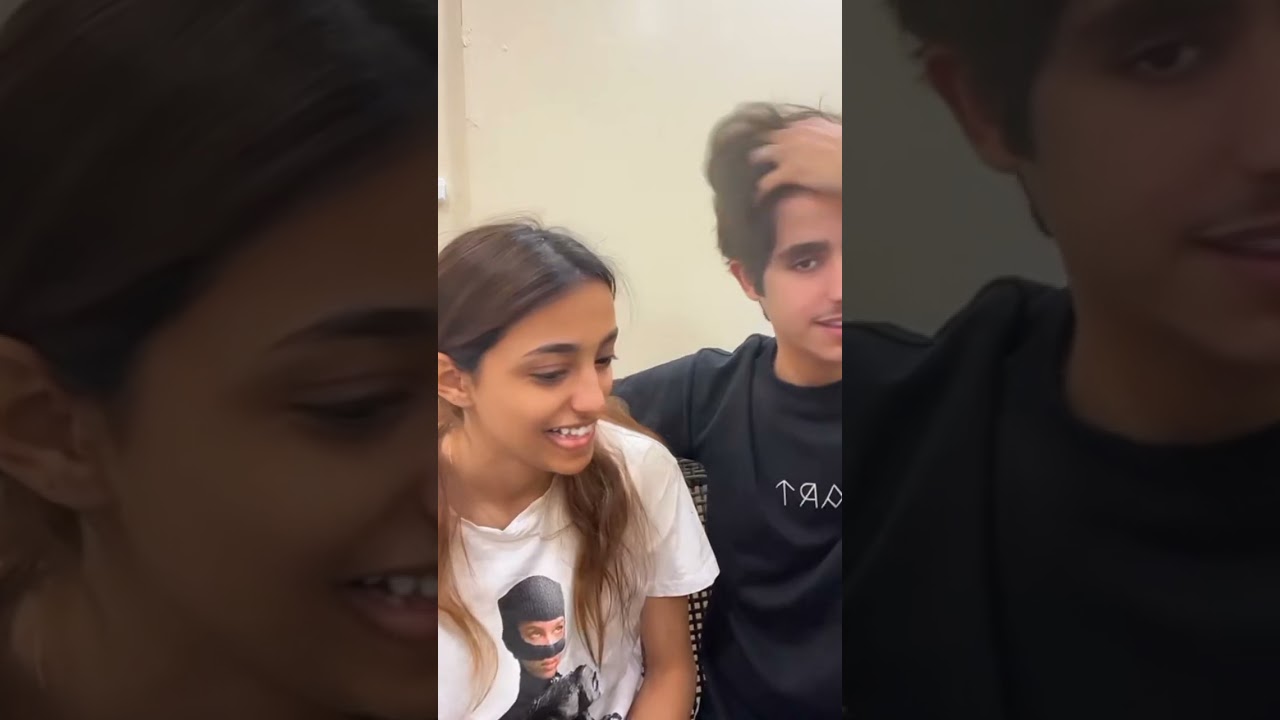 بث اليوم هديل وخالد سؤال وجواب الجزء الخامس 🥰❤️