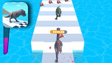 Dino Run 3D - New Levels iOS,Android Gameplay Walkthrough Alltrailers Mobile Game 1 to 20