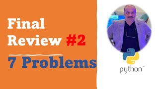 Final Exam Review #2: Lists, Dictionaries, Files, Strings, Sets