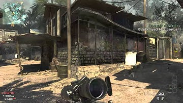 MW3 Destroy Helicopter with Barret 50 cal wtf?!