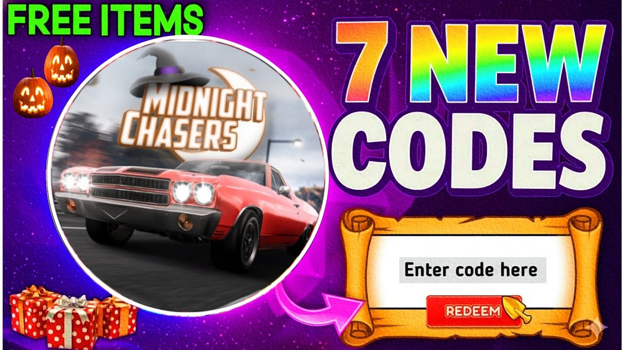 *SECRET UPDATE!* | Midnight Chasers: Highway CODES October 2025 (ROBLOX ...