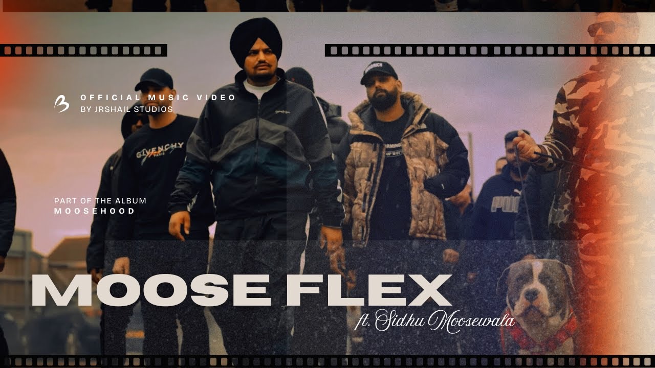 Moose Flex ft. Sidhu Moosewala (Official music video) | 52 bars | Jrshail Studios