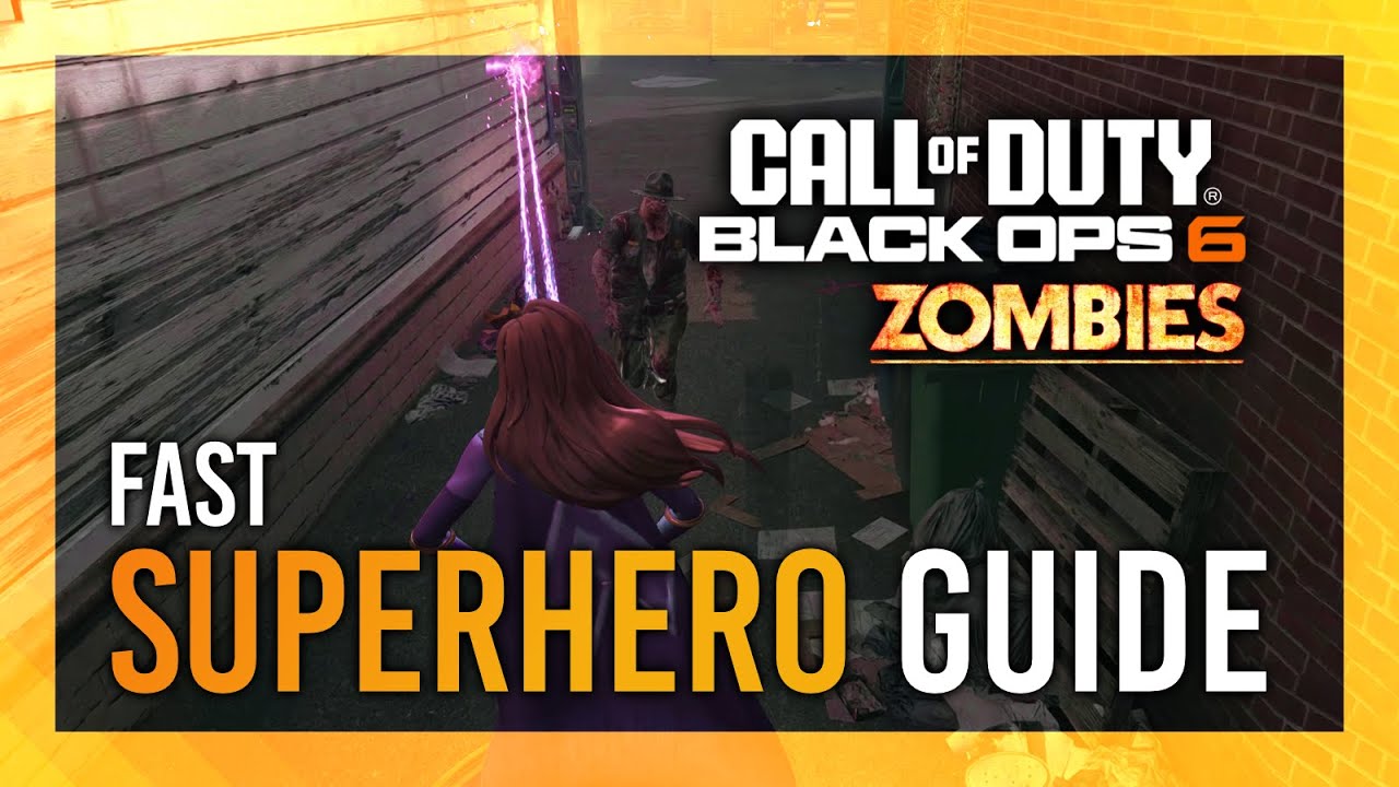 [FAST] Superhero Easter Egg Guide | Black Ops 6 Liberty Falls Walkthrough / Tutorial thumbnail