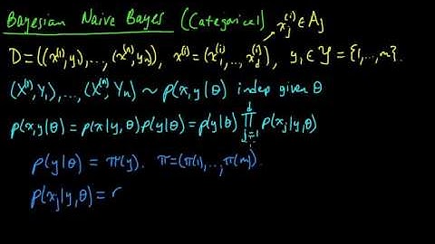 (ML 8.3) Bayesian Naive Bayes (part 1)-CW9YGii1nSA.mkv