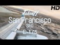 Alaska Airlines Embraer E-175 (N402SY) Takeoff at San Francisco International Airport (SFO)