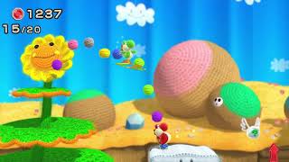 Yoshi’s Woolly World Two-Player Playthrough - World 1