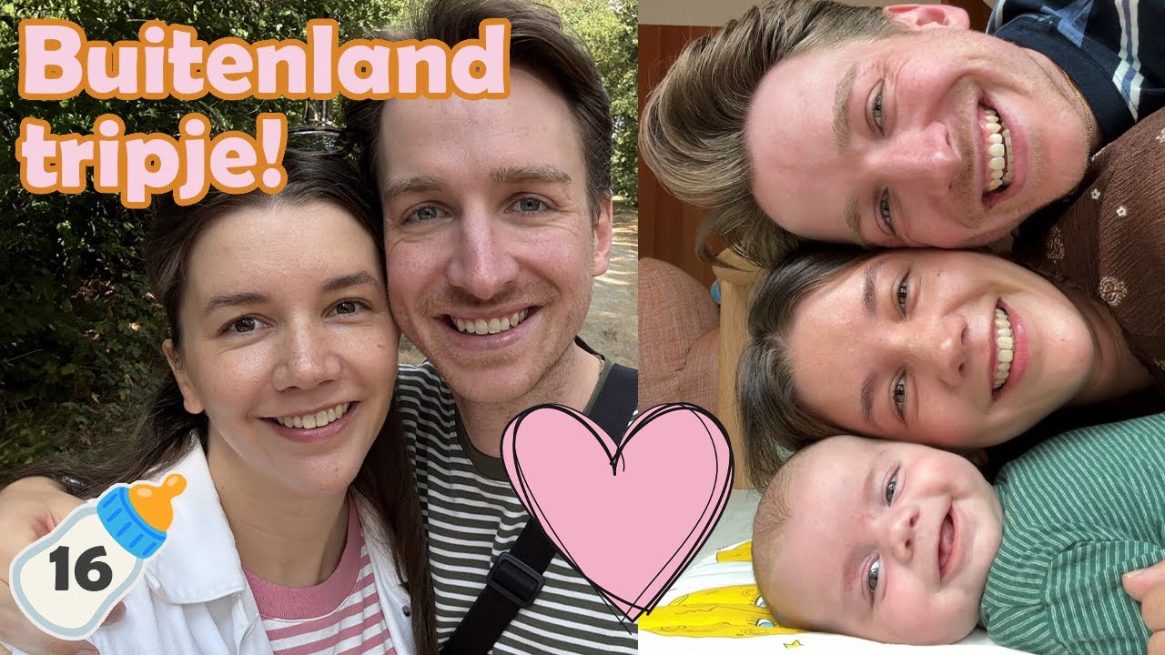 Laatste kraamvlog: onze eerste vakantie met z'n drietjes! 👶🏻 KRAAMVLOG 16