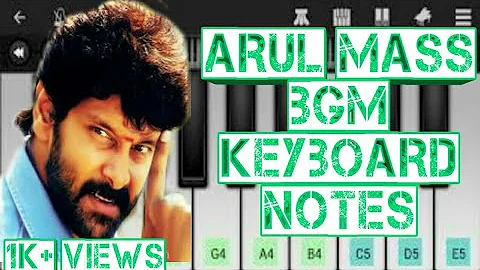 Arul Mass bgm | Chiyaan Vikram | Harris jayaraj | Arul | Keyboard notes | Wifi Musicz