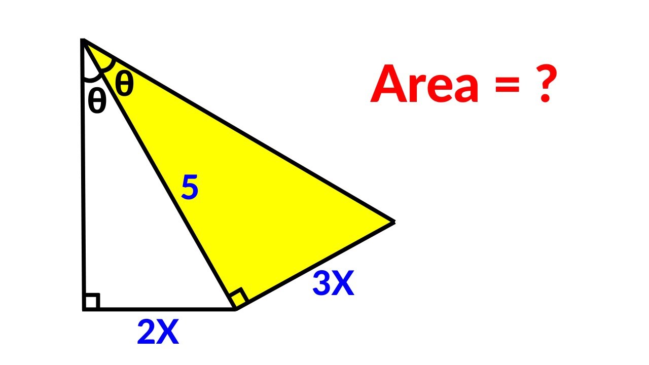 Find the shaded area | Poland Math Olympiad Geometry Problem - YouTube