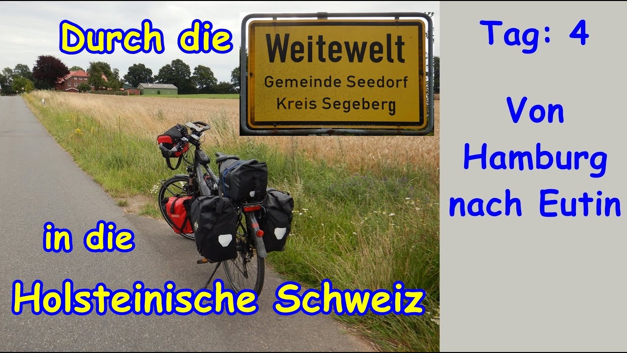 Tag 4: Radtour von Hamburg nach Eutin | Holsteinische Schweiz