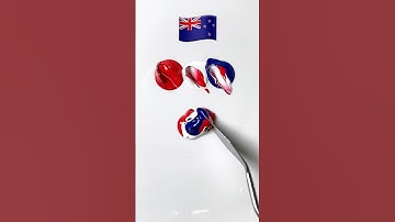 What color do mixed flags make? #colormixing #flagmixing #mixingcolors #satisfying #asmr #magicolor