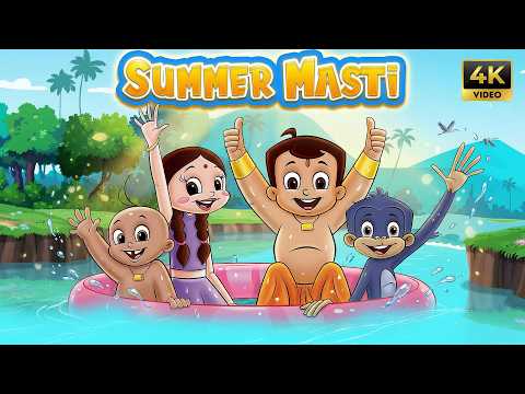 Chhota Bheem - Summer Masti ☀️ | 4K Cartoons for Kids | Best Kids Adventure Video — thumbnail