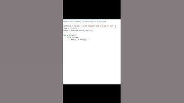 Python coding interview question for Data Engineer, AI,ML engineers- Count word occurrence #python