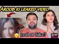 Aroob jatoi viral video | Ducky bhai wife aroob jatoi leaked video | aroob jatoi fake video