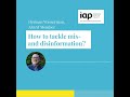 How to tackle mis- and disinformation? Herman Wasserman