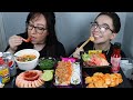 SUSHI, RAMEN, SHRIMP, POKE MUKBANG | EATING SHOW