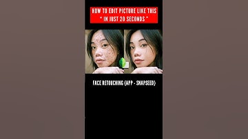 snapseed photo editing face cleaning | snapseed face smooth editing #facewhite #snapseed #cleanface