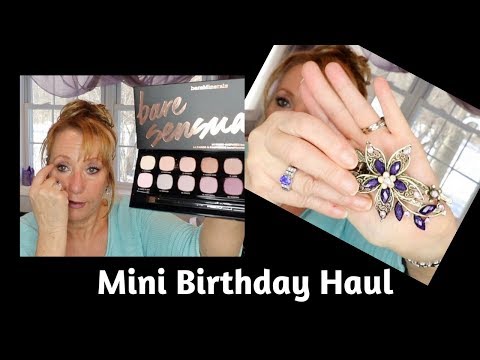 birthday-mini-haul-|-eye-shadow-palette-|-mature-beauty-|-sixty-plus