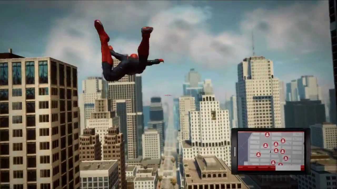 The Amazing SpiderMan FreeRoam  Swinging Gameplay HD YouTube