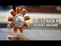 Making a Solenoid 9-Cylinder Engine