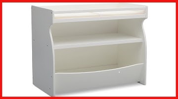 Great product -  Delta Children 2-in-1 Changing Table and Storage Unit with Changing Pad, Bianca Whi