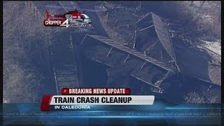 Train derailment in Caledonia