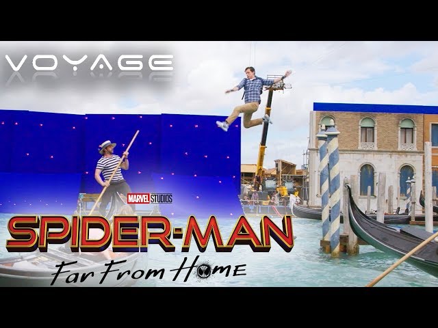 Behind the scenes: Spider-Man's 'Far From Home' tour of Europe