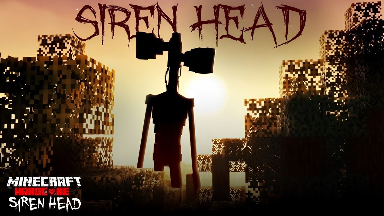 It Knows Im Here.. SIREN HEAD IN MINECRAFT The Mod [BEDROCK AND JAVA]
