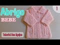 Ajuar: Abrigo, Saquito para bebe a dos agujas, palitos (1/3)