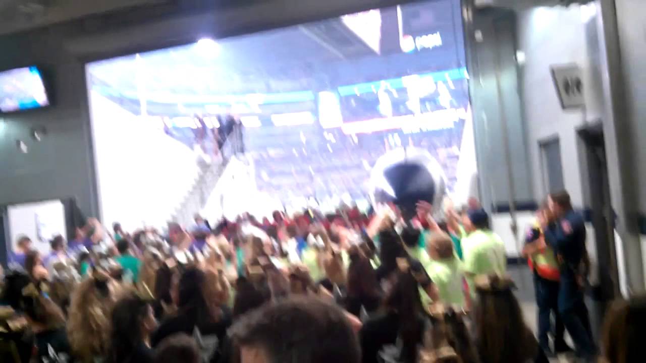 gymnastics equipment Halftime Staging