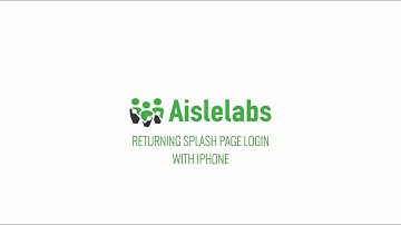 Splash Login Journey: Facebook-based Returning Login on iPhone - Aislelabs Connect