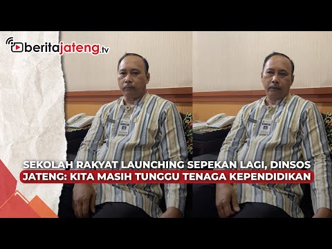 Sekolah Rakyat Launching